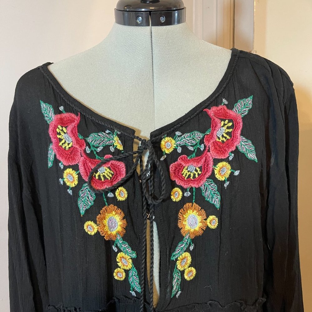 NWT Free people Spell On Your Embroidered Mini Dress - Picture 4 of 9